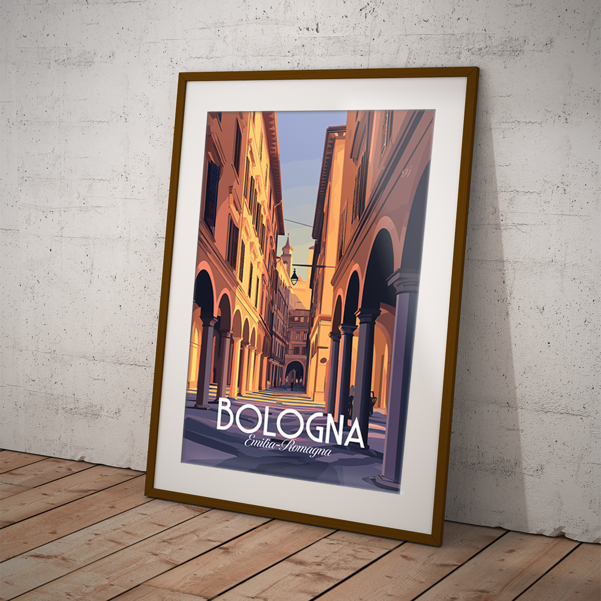 Bolonia | Póster de viaje