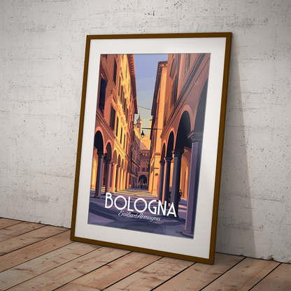 Bolonia | Póster de viaje