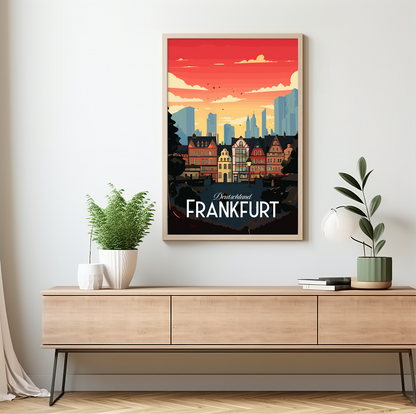 Frankfurt | Travel Poster