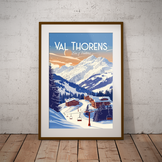 Val-Thorens | Poster di viaggio