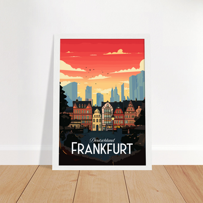 Frankfurt | Travel Poster