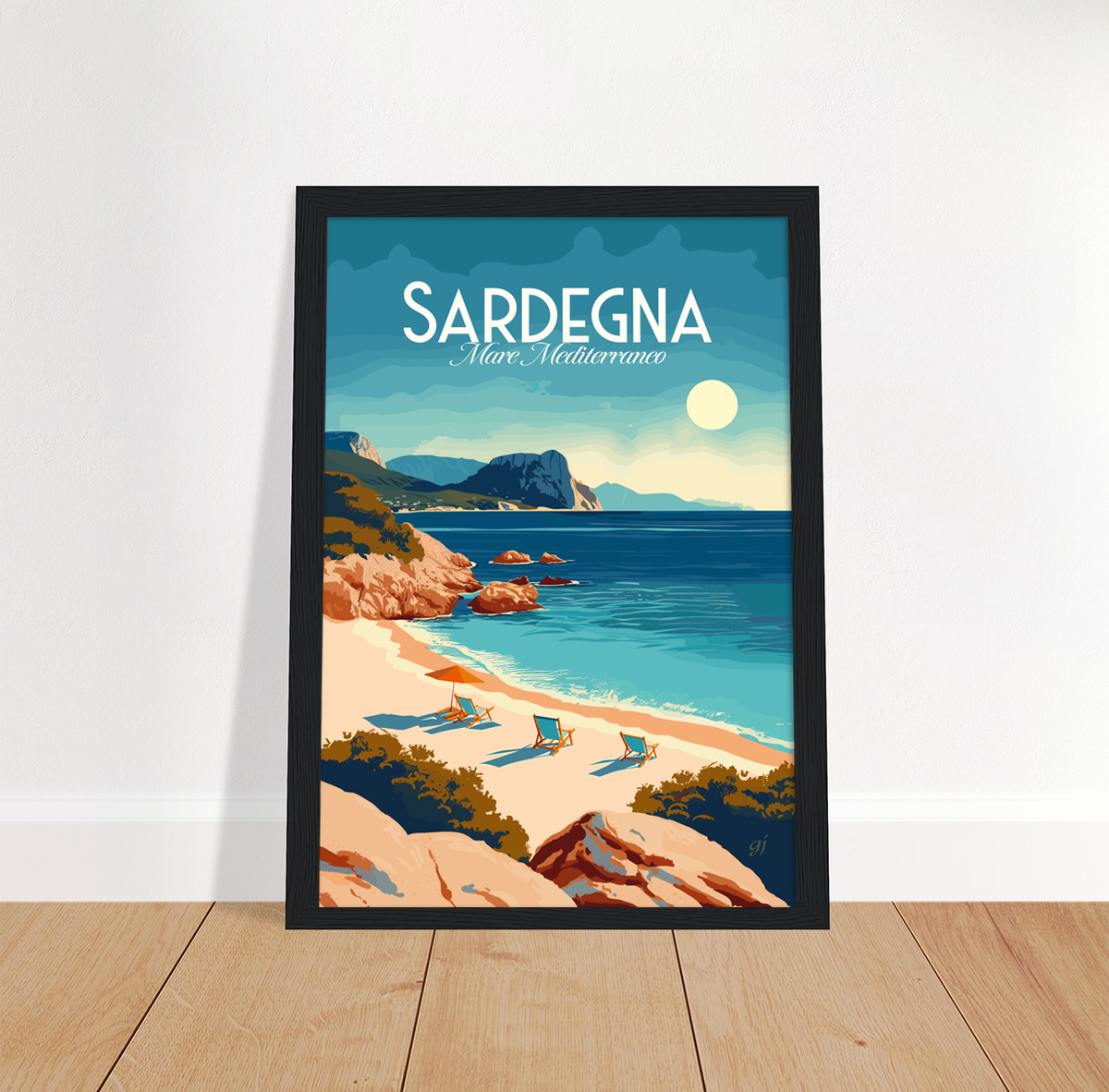 Sardinia | Travel Poster