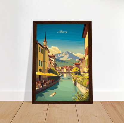 Annecy | Travel Poster