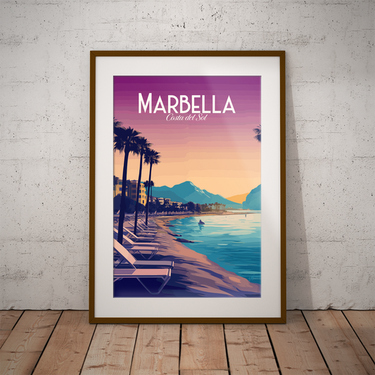 Marbella | Travel Poster