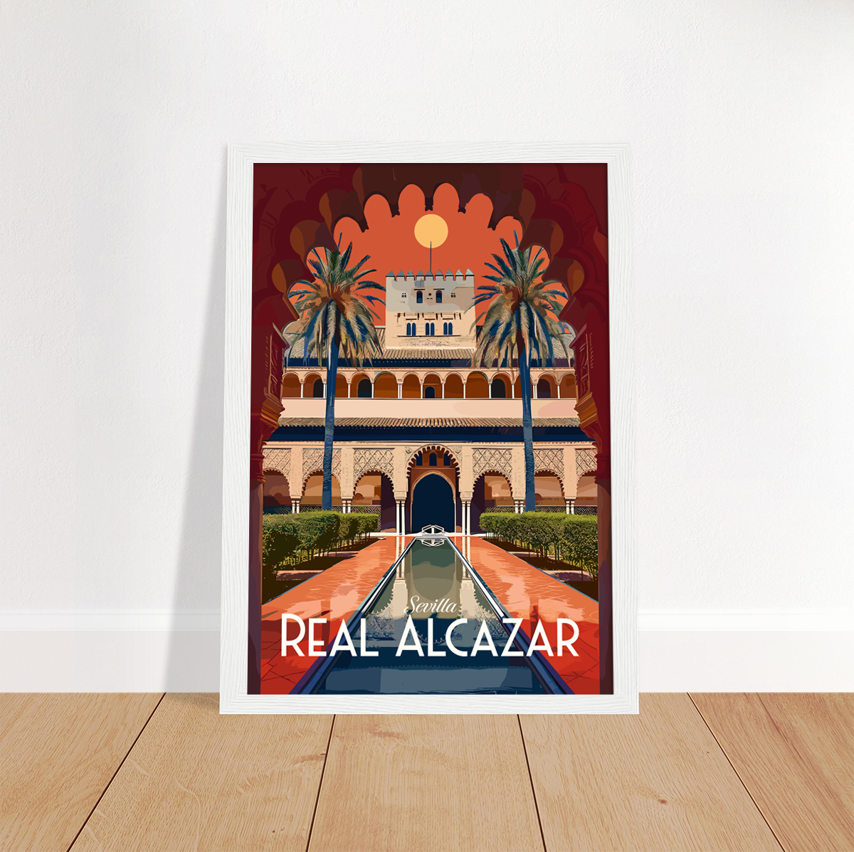 Sevilla - Alcazar | Travel Poster