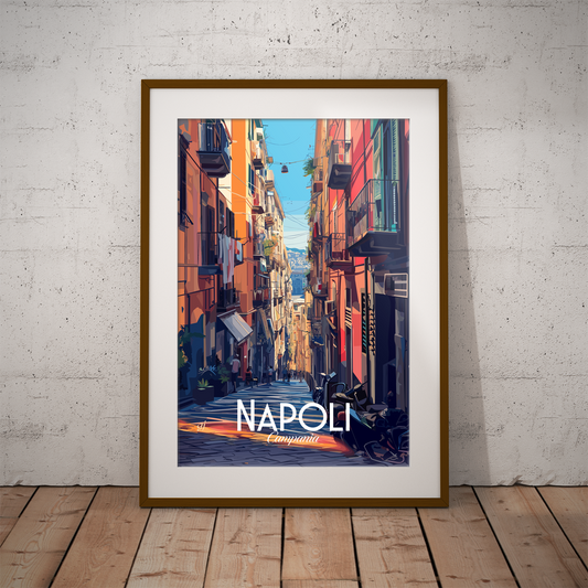 Napoli | Poster di viaggio