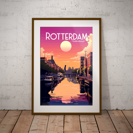 Rotterdam | Travel Poster