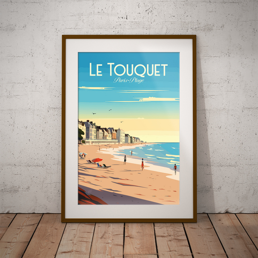 Le Touquet - Parigi - Plage | Poster di viaggio