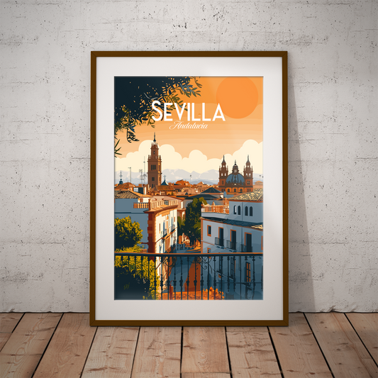 Sevilla | Travel Poster