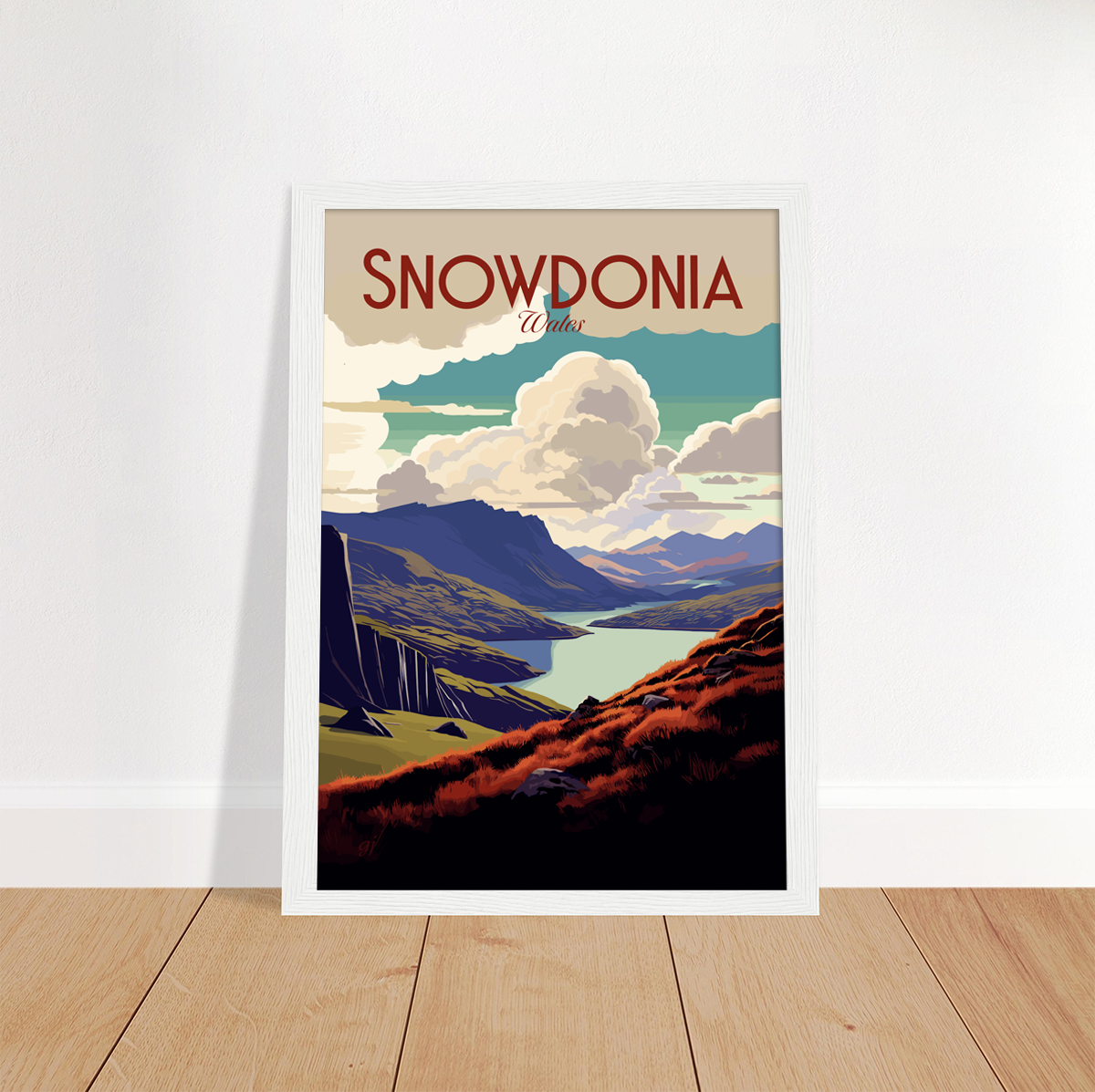 Snowdonia | Affiche de voyage