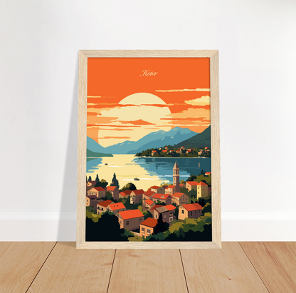 Kotor poster by bon voyage design
