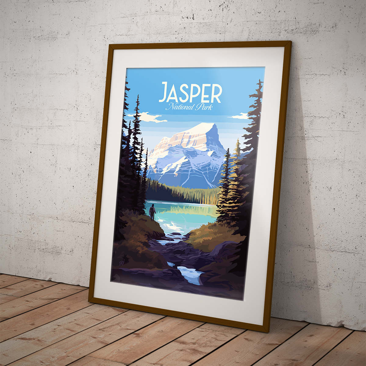 Jasper poster by bon voyage design