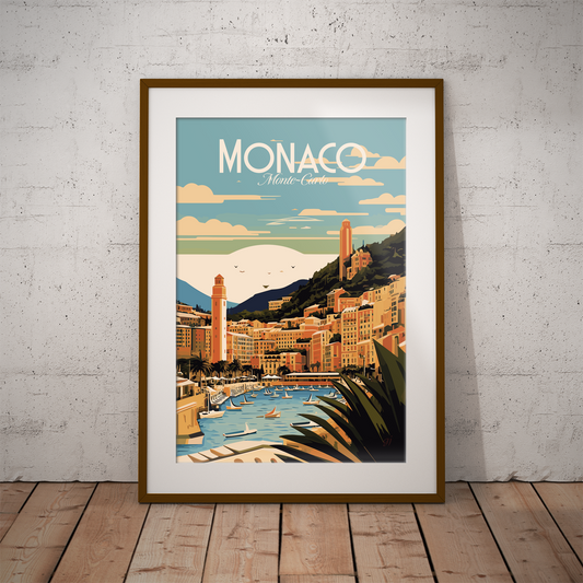 Monaco | Travel Poster