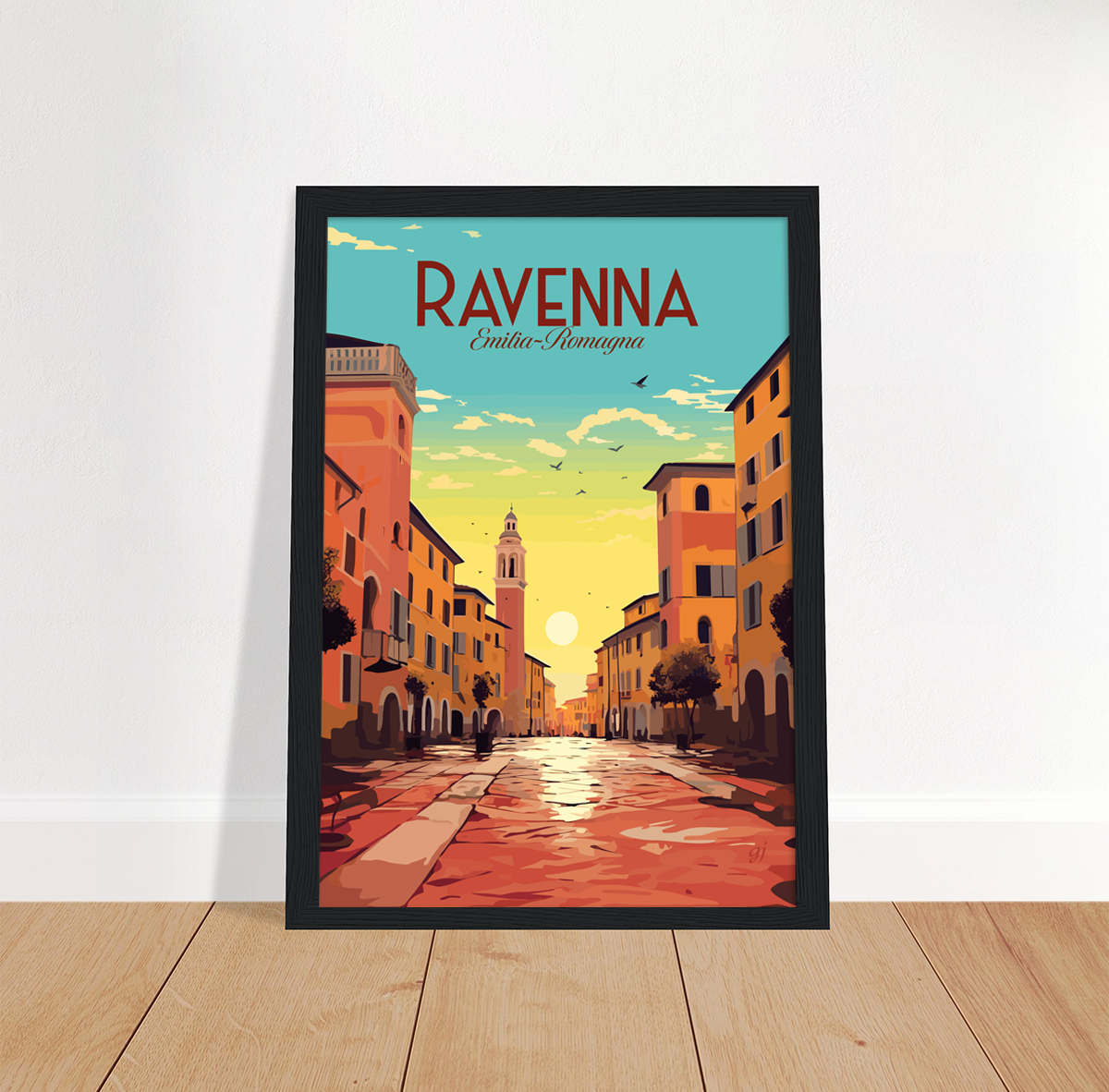 Ravenna poster by bon voyage design