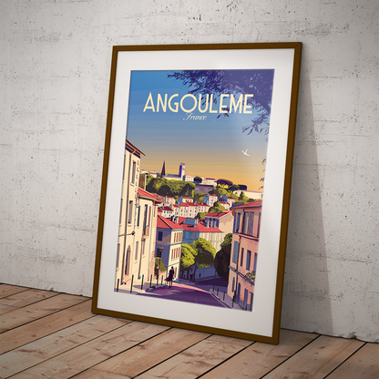 Angouleme poster by bon voyage design