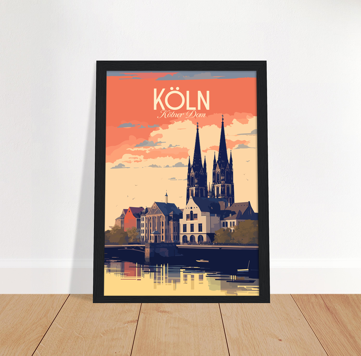Cologne poster by bon voyage design