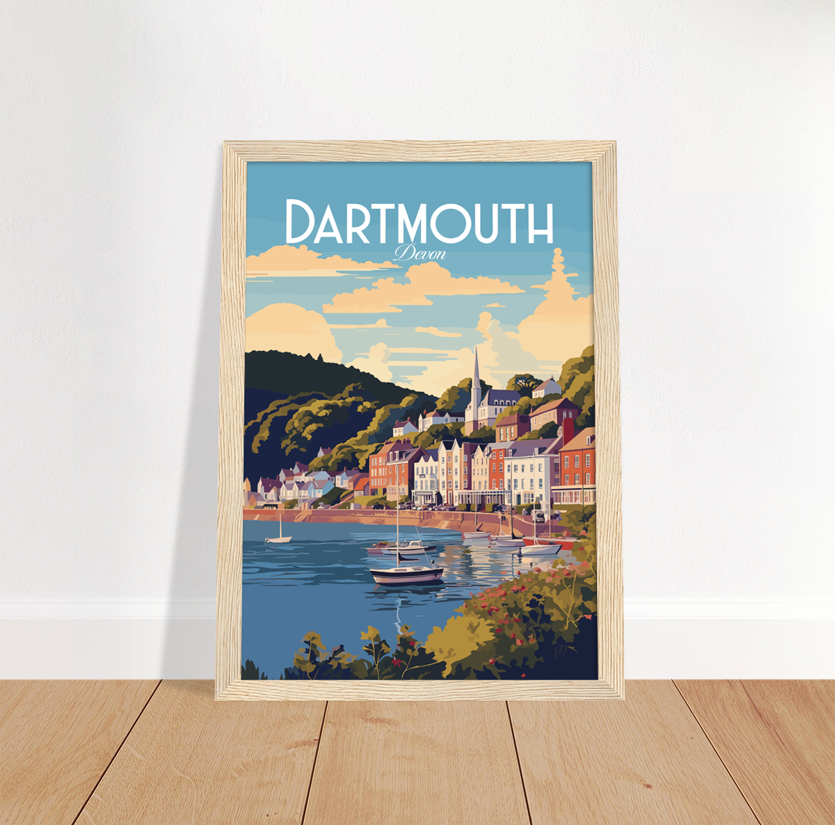 Dartmouth poster by bon voyage design