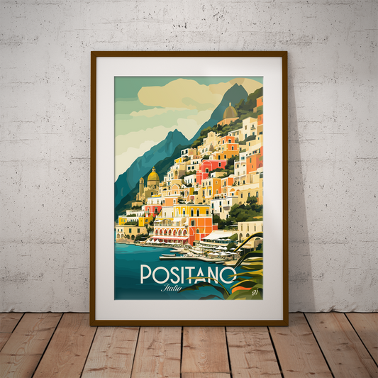Positano | Travel Poster