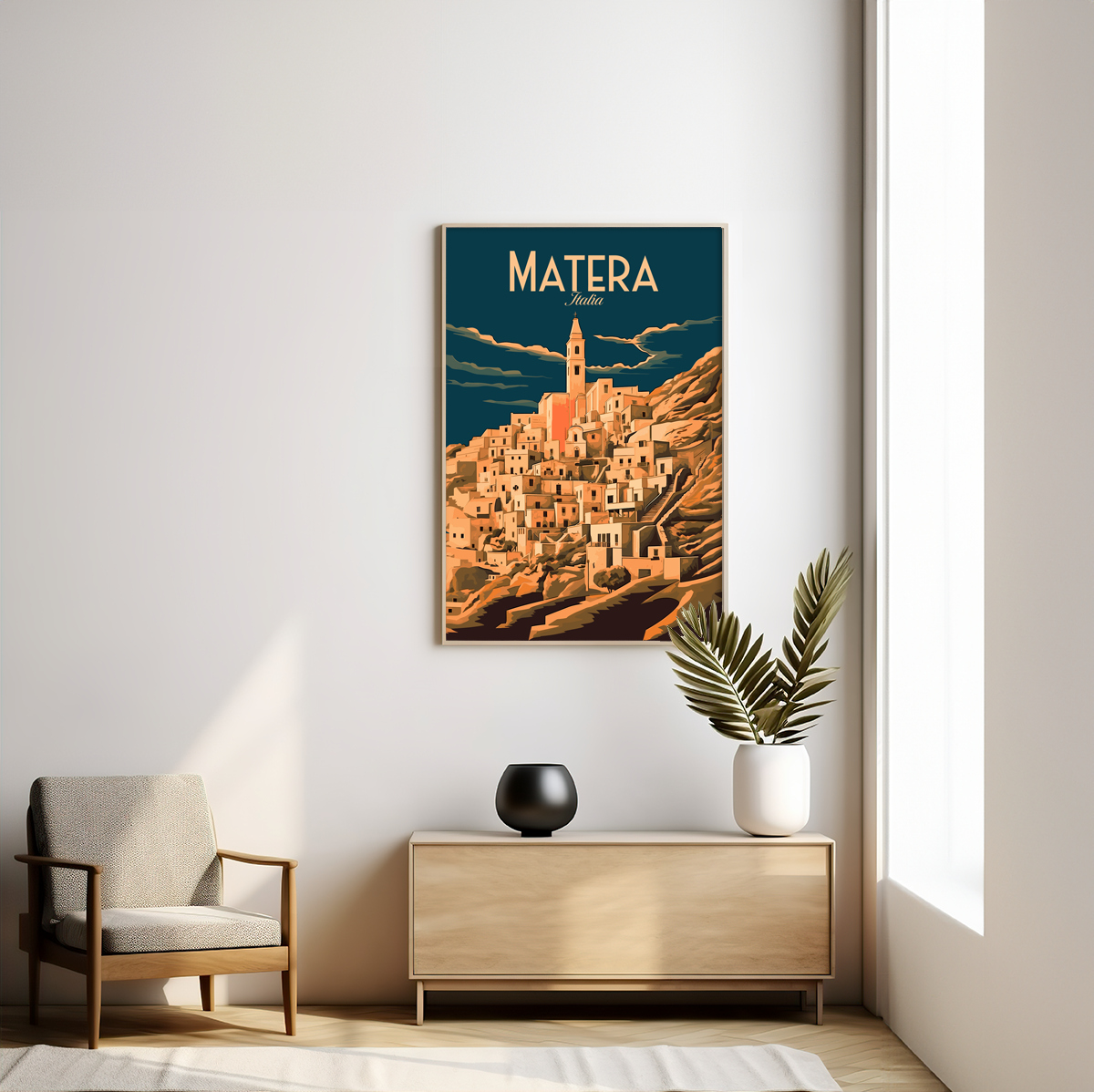 Matera poster by bon voyage design