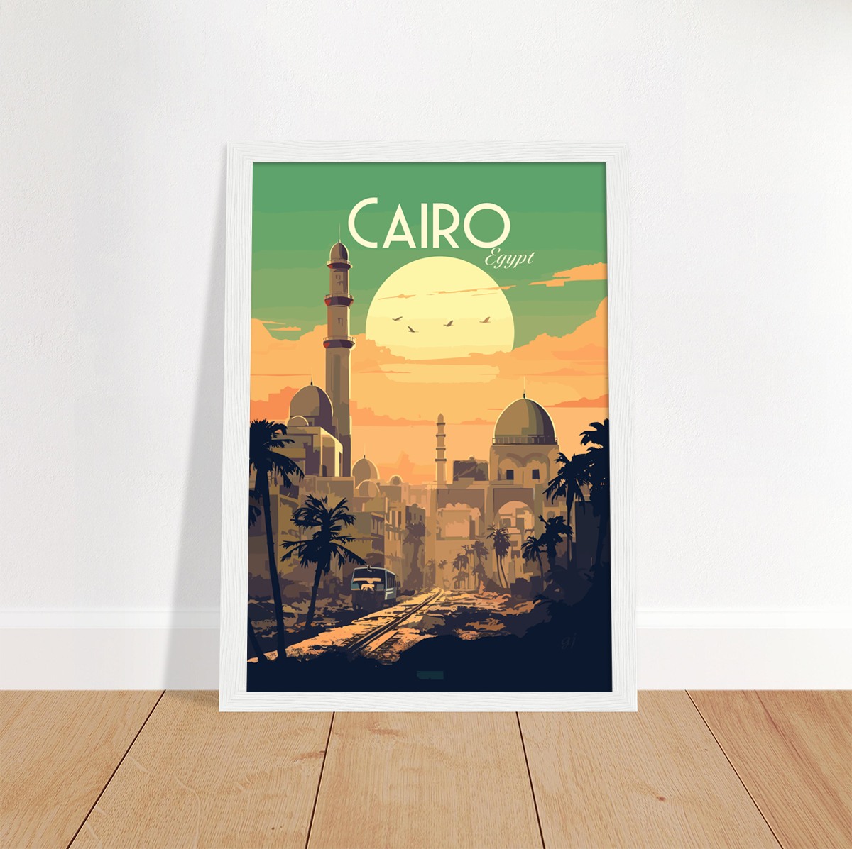 Cairo poster by bon voyage design