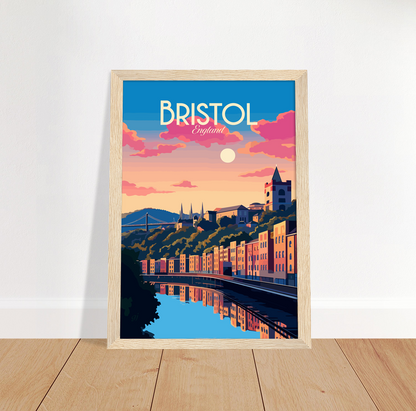 Bristol poster by bon voyage design