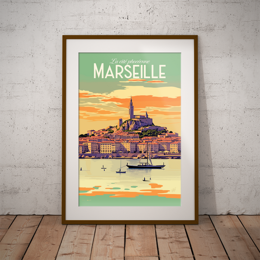 Marseille | Travel Poster
