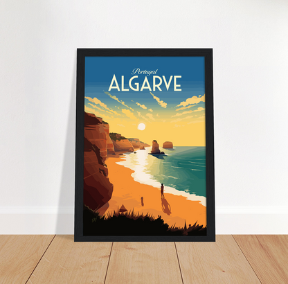 Algarve poster by bon voyage design