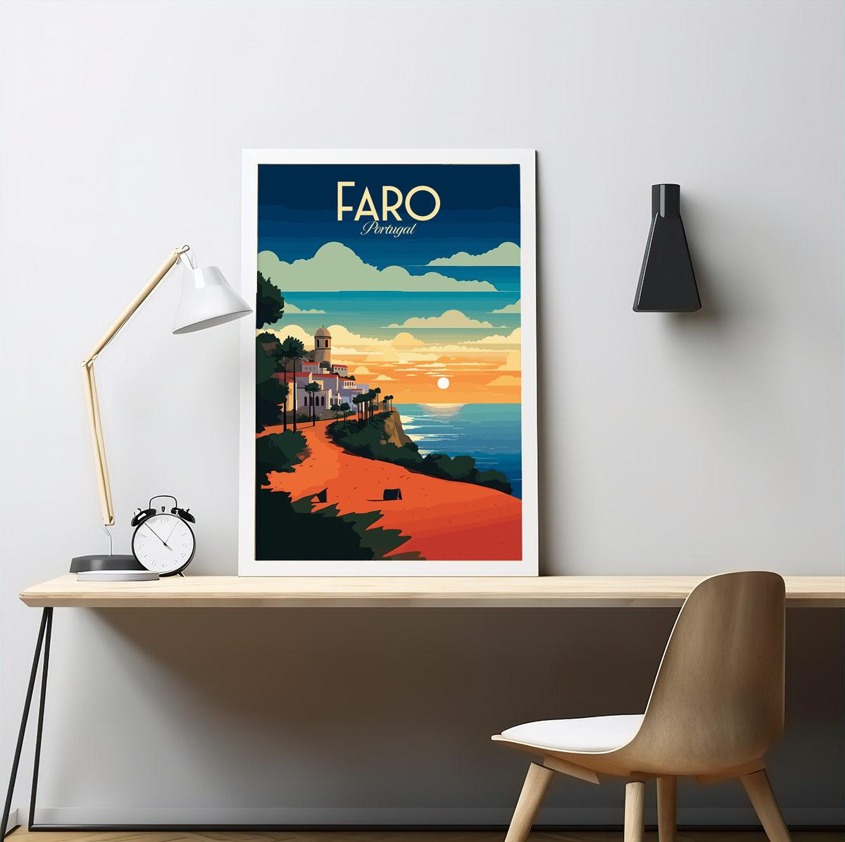 Faro  Travel Poster – bon voyage design