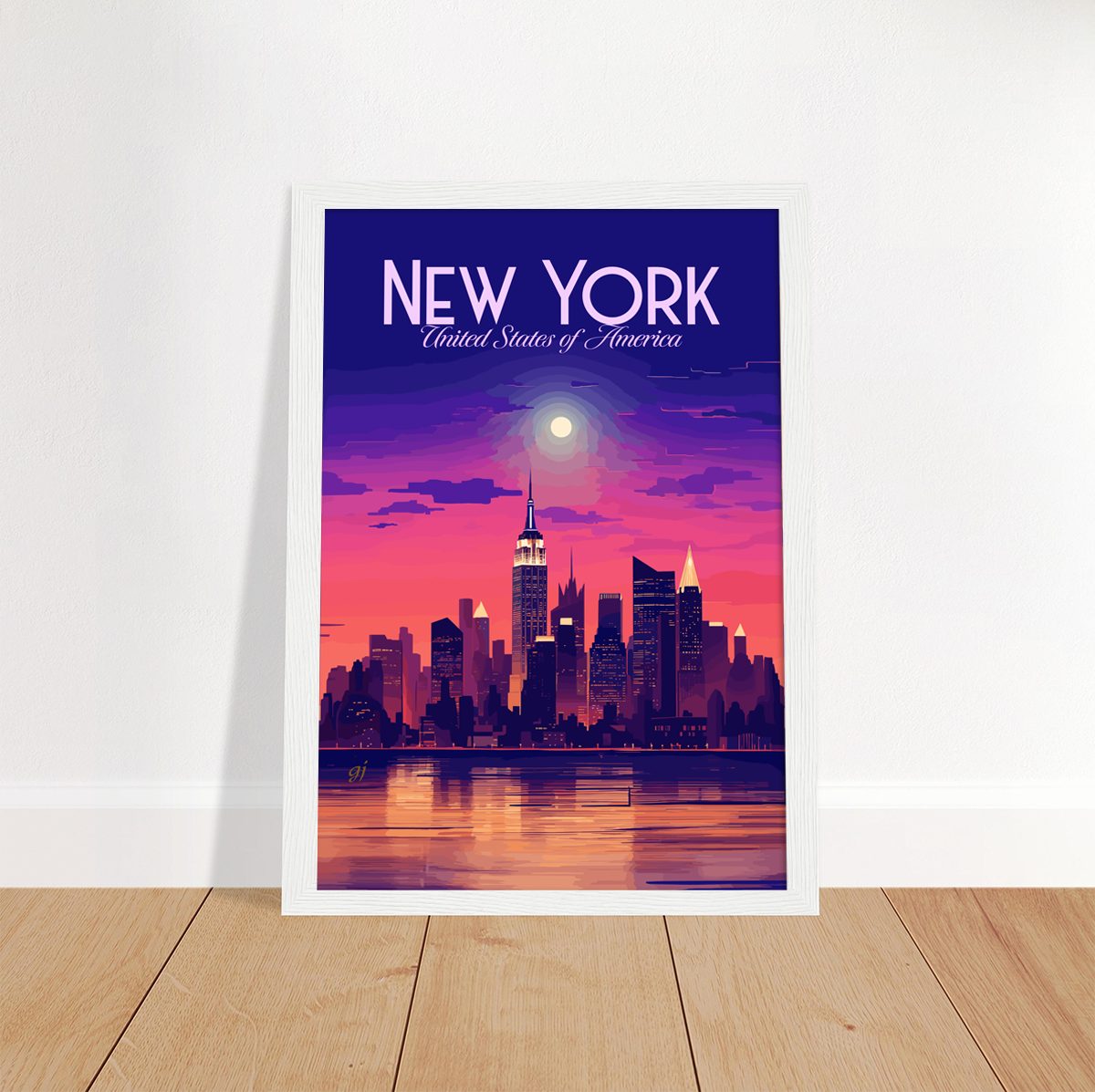 New York poster by bon voyage design