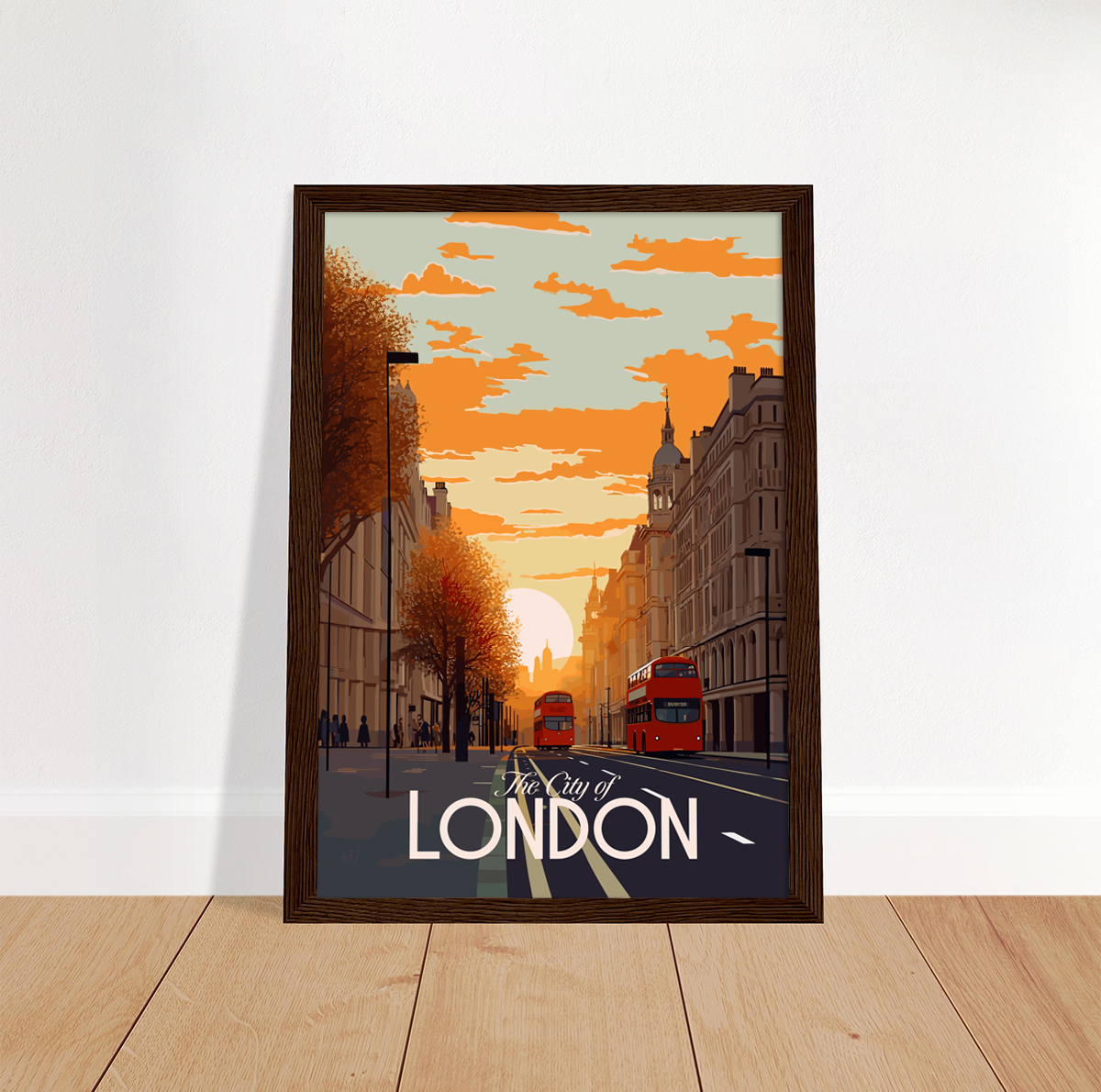 London poster by bon voyage design