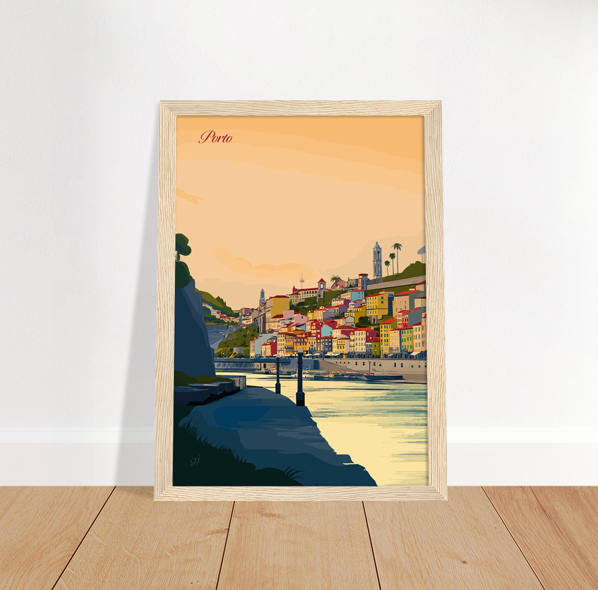 Porto poster by bon voyage design