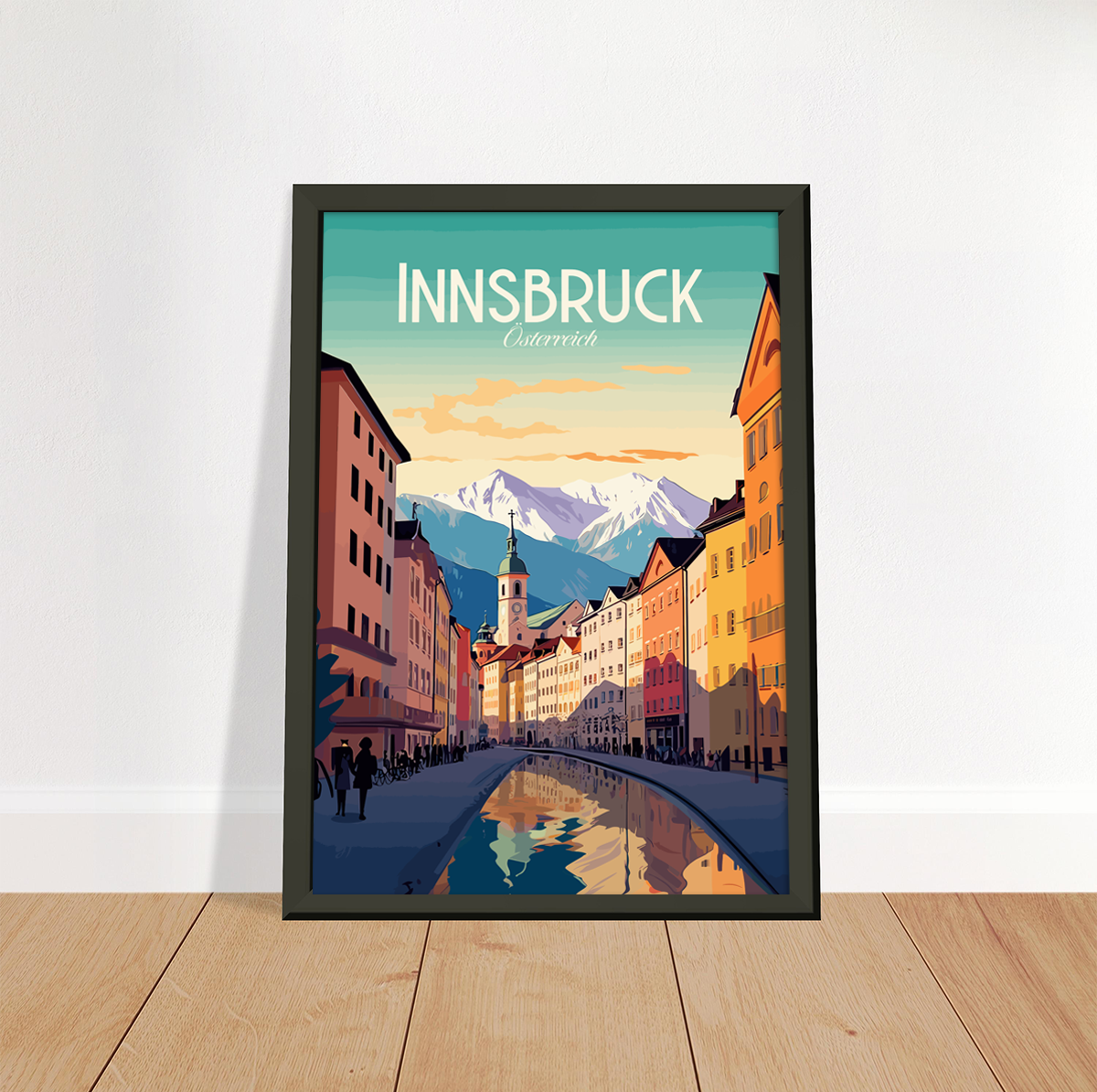 Innsbruck poster by bon voyage design