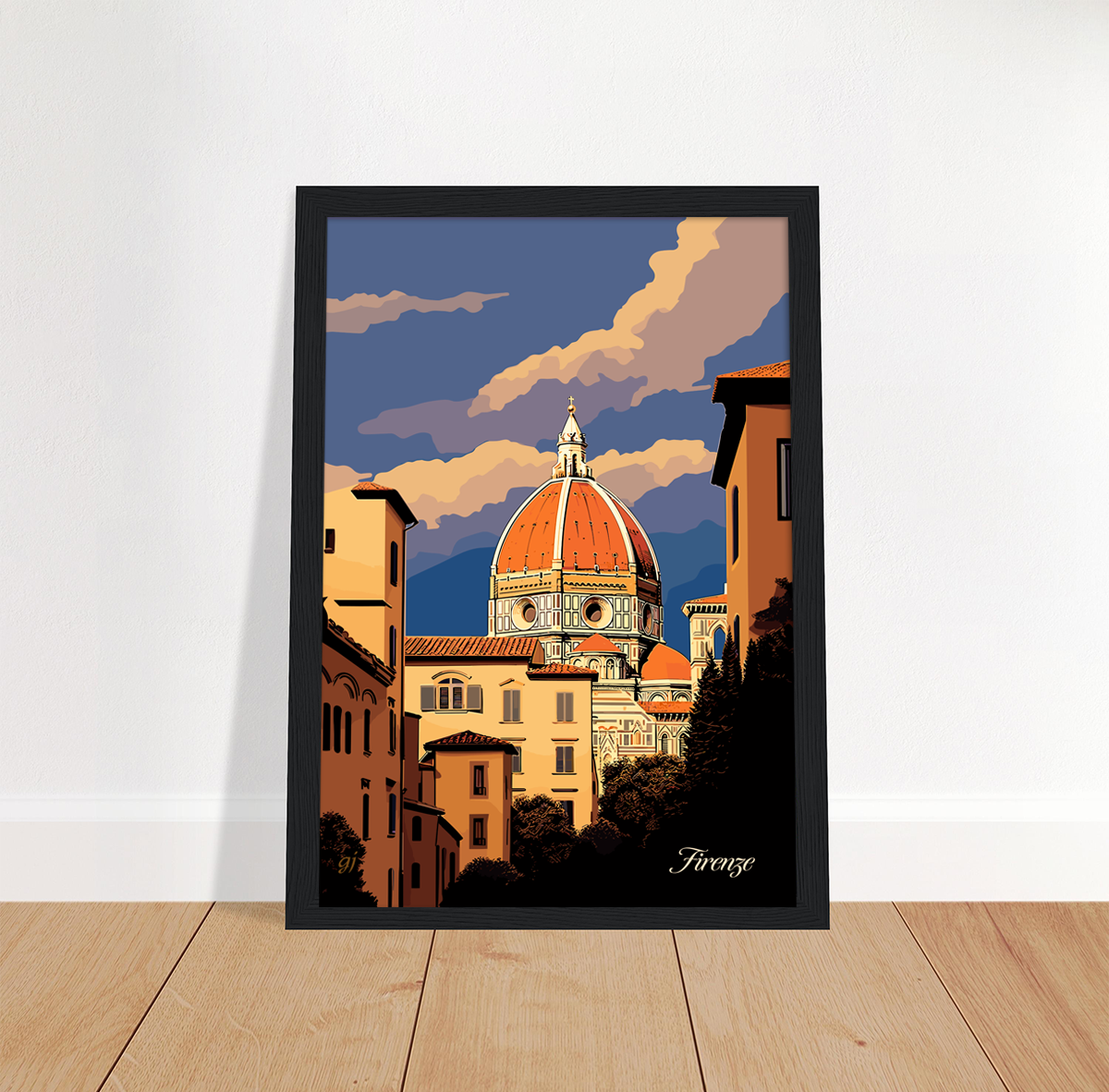 Firenze poster by bon voyage design