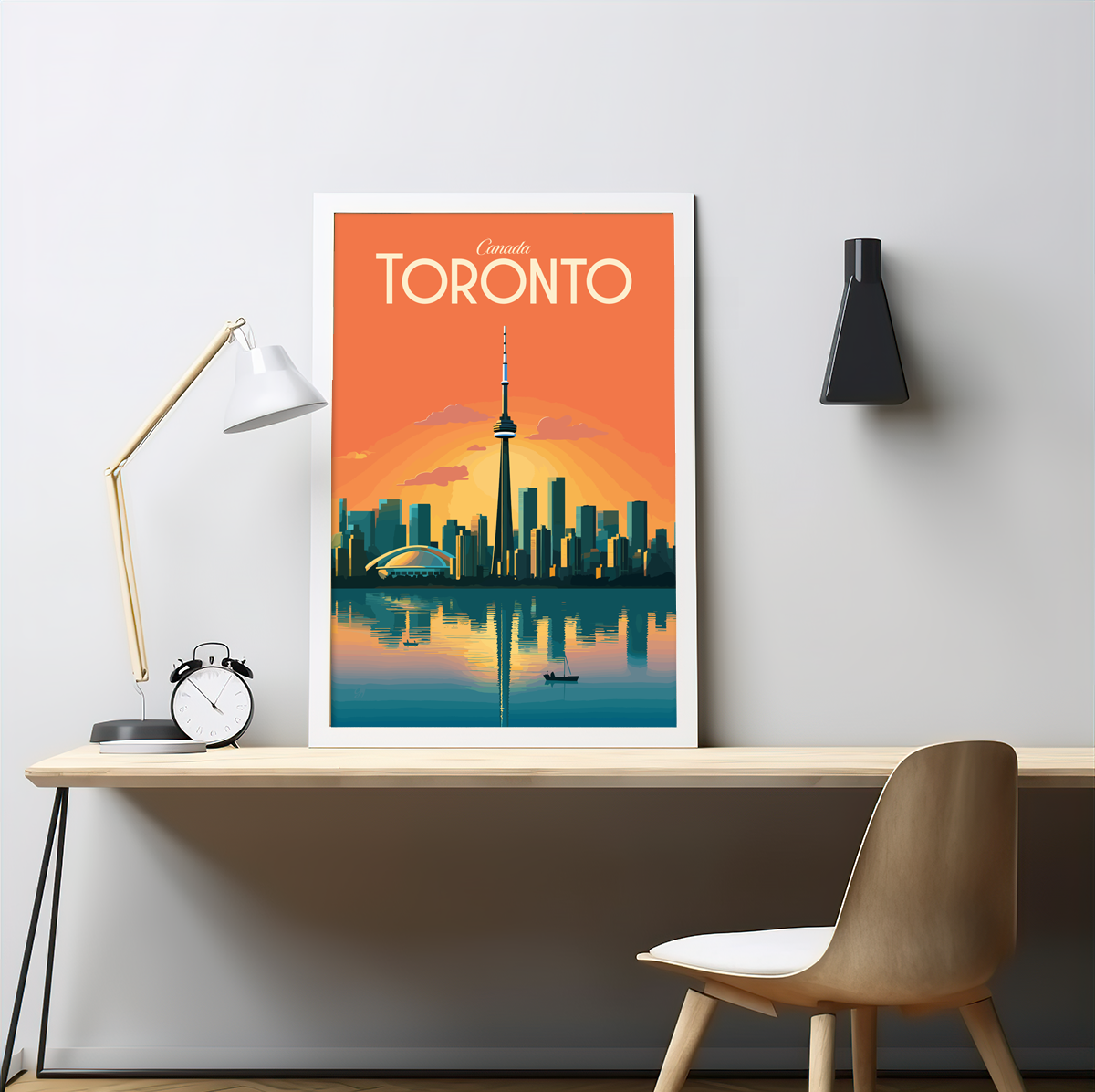 Toronto poster by bon voyage design