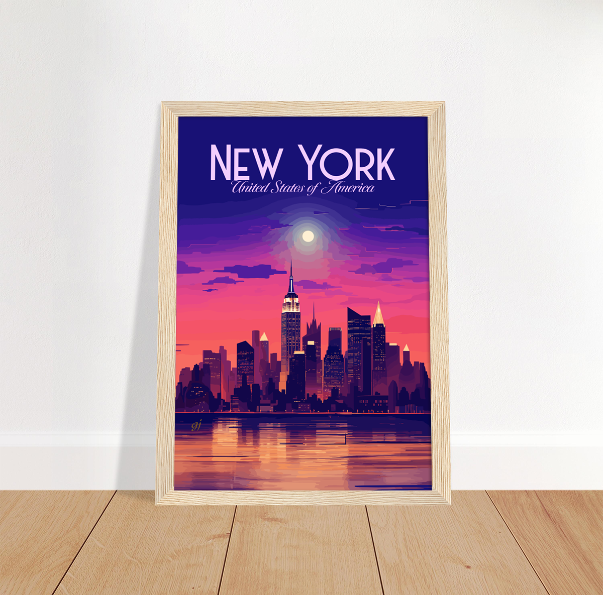 New York poster by bon voyage design