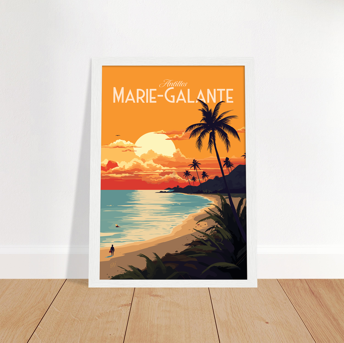 Marie-Galante poster by bon voyage design