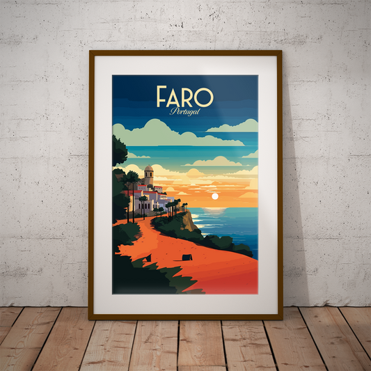 Faro poster by bon voyage design