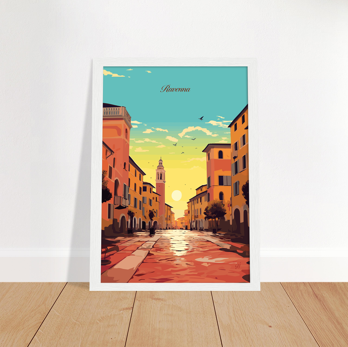 Ravenna poster by bon voyage design