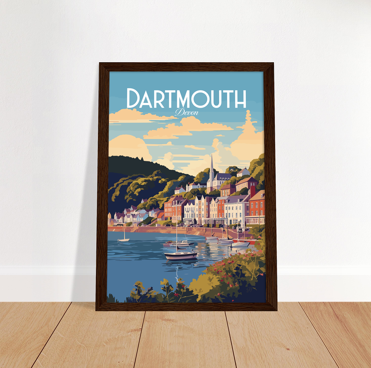 Dartmouth poster by bon voyage design