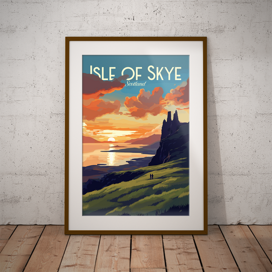 Isle of Skye poster by bon voyage design
