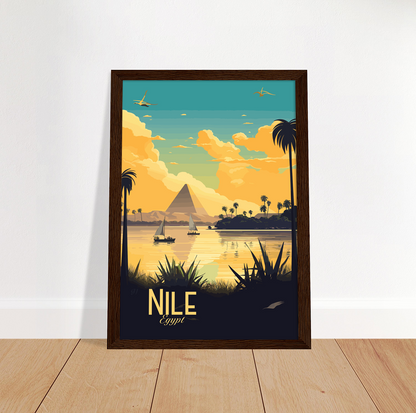 Nile poster by bon voyage design