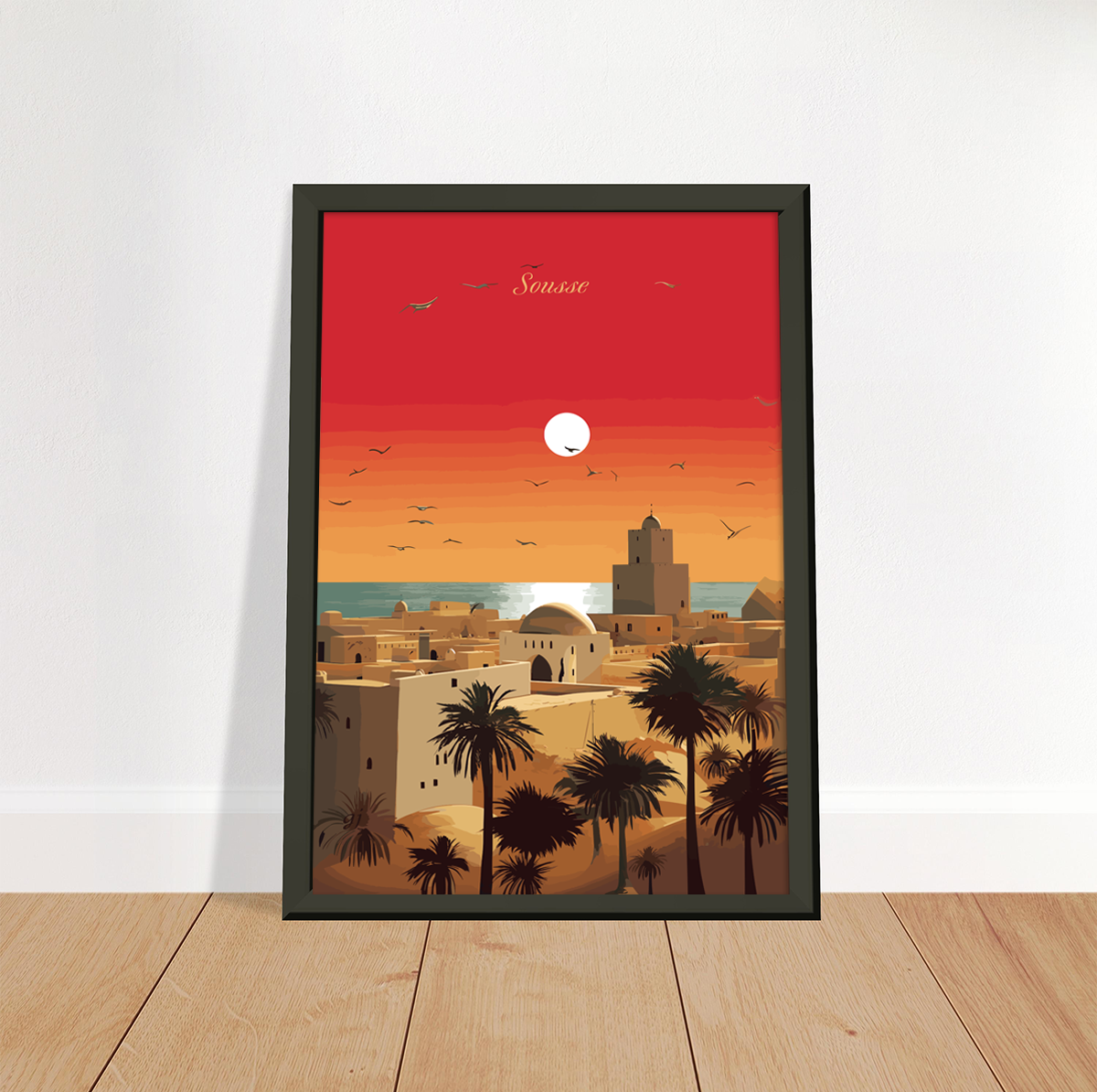 Sousse poster by bon voyage design