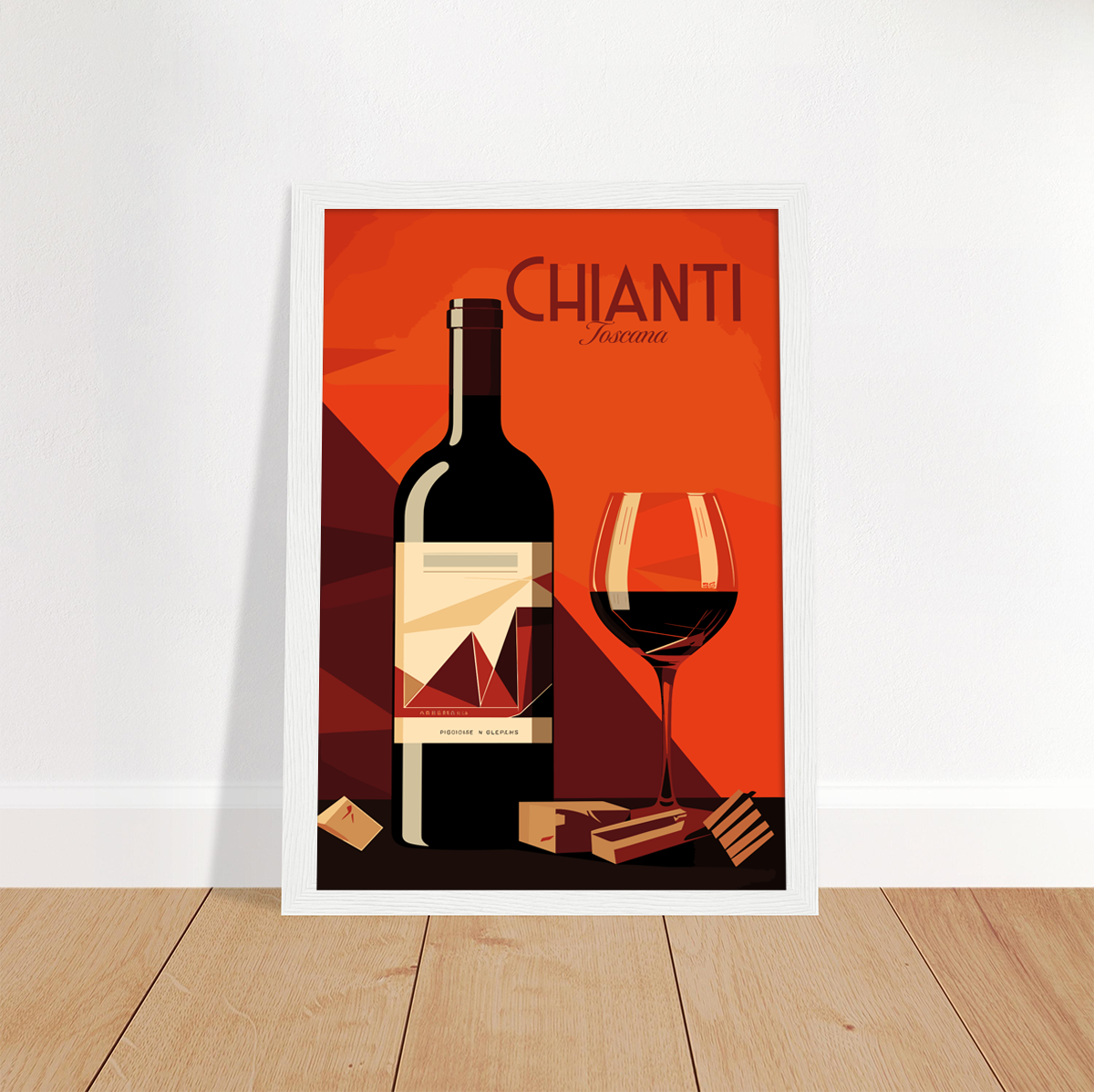 Chianti poster by bon voyage design