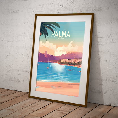 Palma poster by bon voyage design