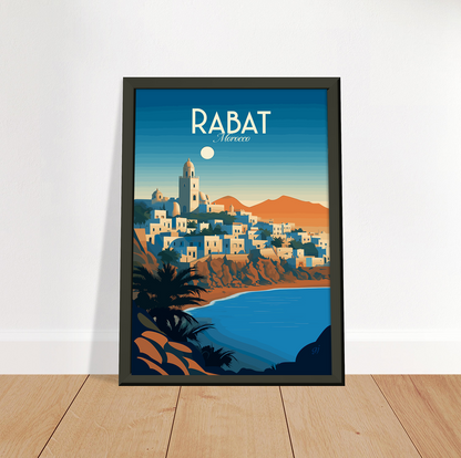 Rabat poster by bon voyage design