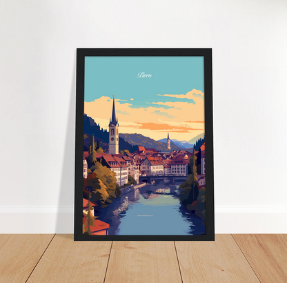 Bern poster by bon voyage design