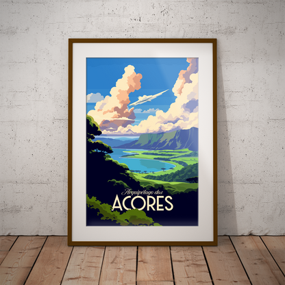 Acores poster by bon voyage design