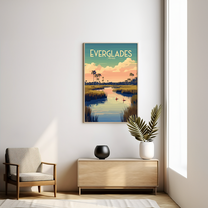 Everglades poster by bon voyage design
