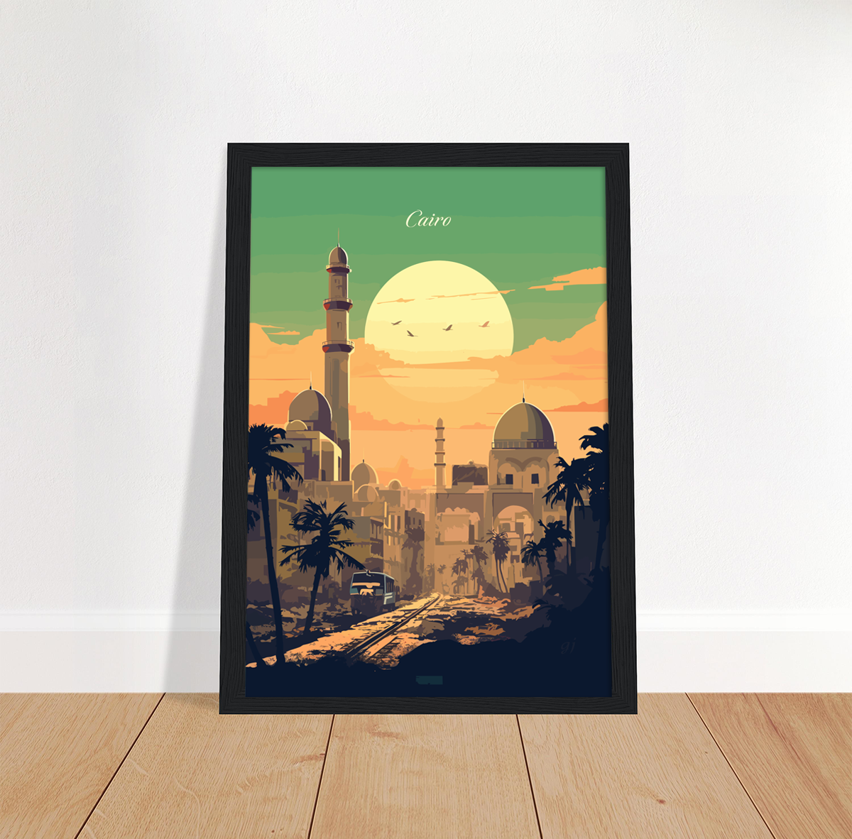 Cairo poster by bon voyage design