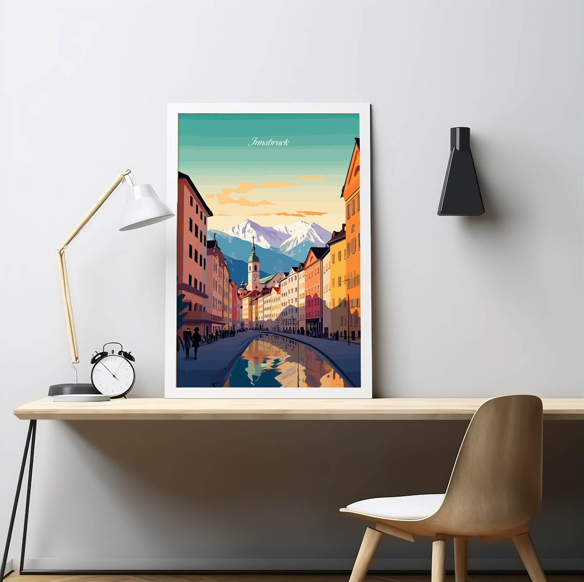 Innsbruck poster by bon voyage design